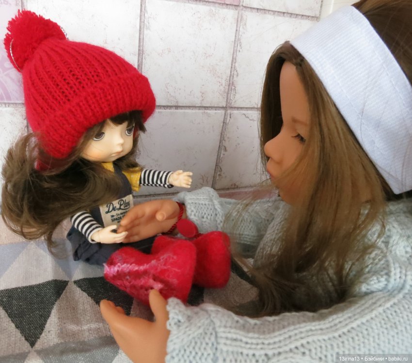 Валенки, мишка и любовь — Разные шарнирные куклы (не БЖД): редкие