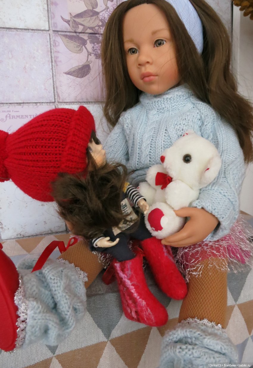 Валенки, мишка и любовь — Разные шарнирные куклы (не БЖД): редкие