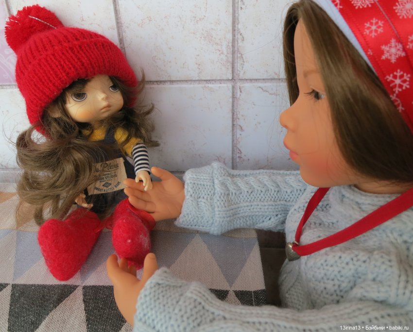 Валенки, мишка и любовь — Разные шарнирные куклы (не БЖД): редкие