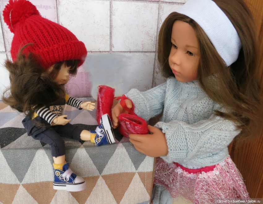 Валенки, мишка и любовь — Разные шарнирные куклы (не БЖД): редкие (фото 10)