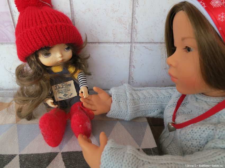 Валенки, мишка и любовь — Разные шарнирные куклы (не БЖД): редкие