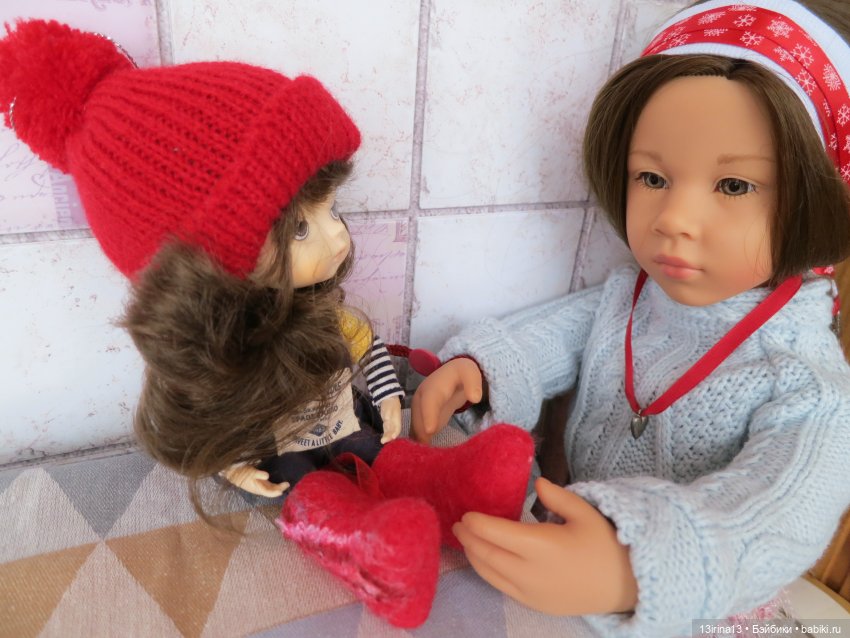 Валенки, мишка и любовь — Разные шарнирные куклы (не БЖД): редкие