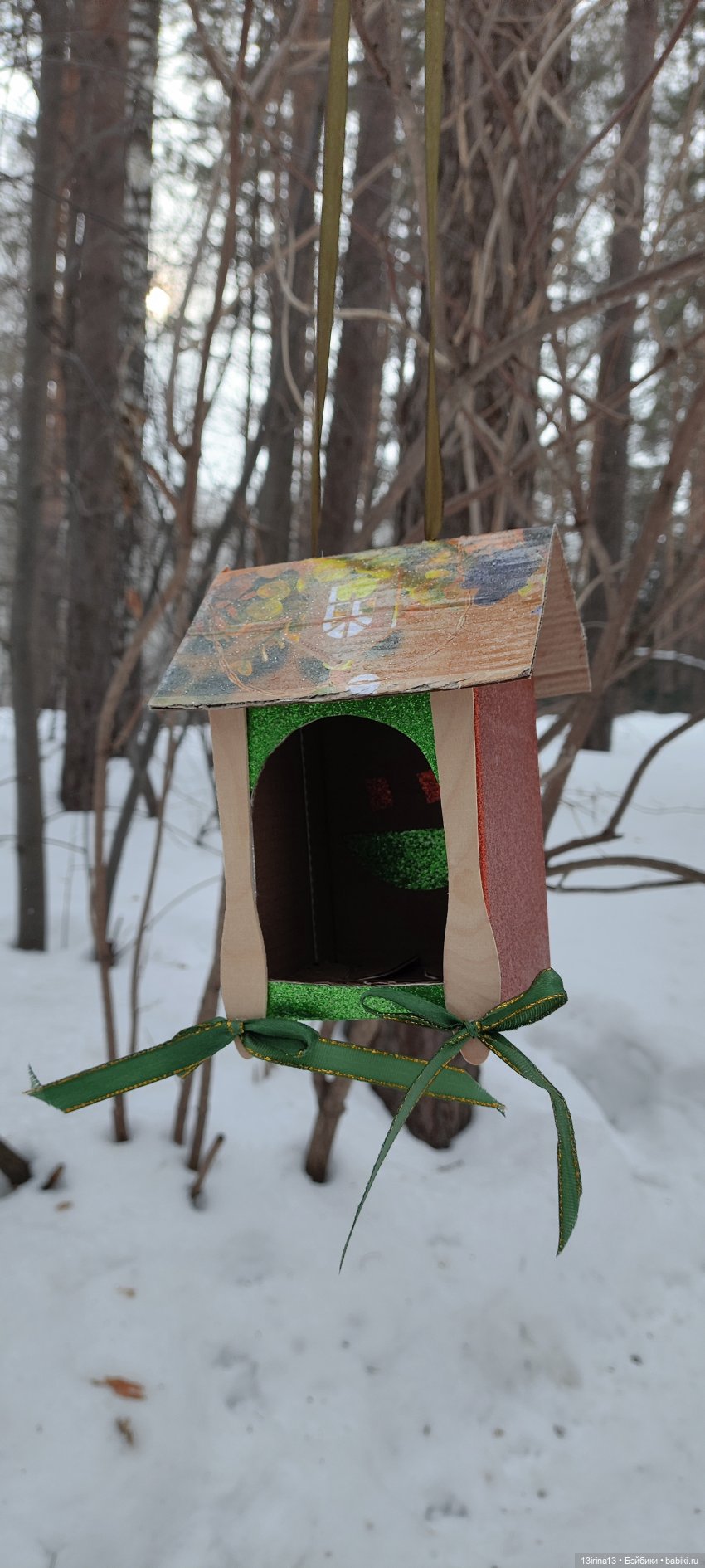 Снег, Капустка и кормушки