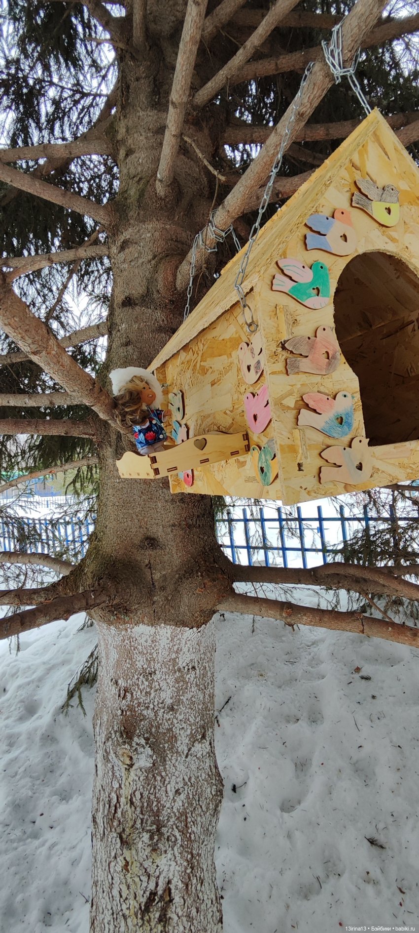 Снег, Капустка и кормушки