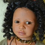 И снова она - коллекционная кукла Беттины Фергенспан (Bettina Fergenspan) для Zapf - Bindhi