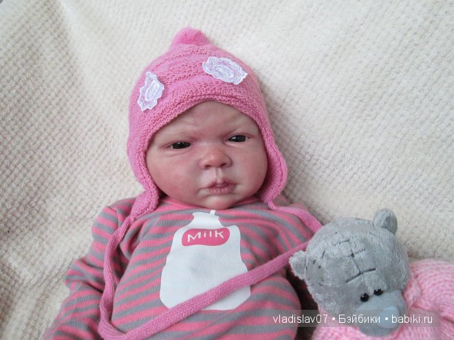 Малыши реборн с рисованными волосиками