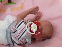 Малыши реборн с рисованными волосиками (фото 9)