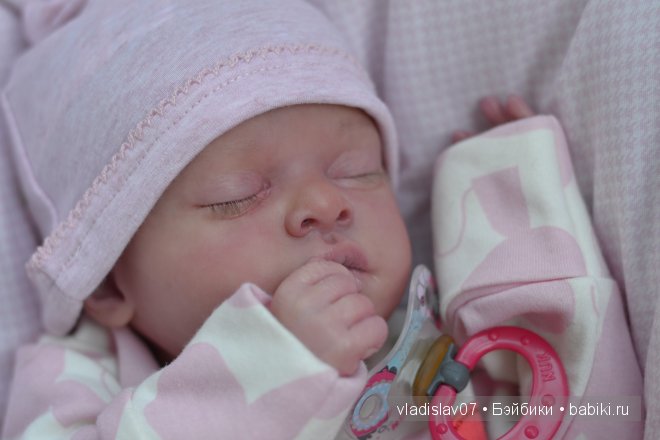 Спящая малышка реборн | Бэйбики Спящая малышка реборн — Куклы Реборн (Reborn): работы мастеров (фото 4)