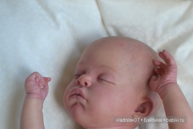 Спящая малышка реборн | Бэйбики Спящая малышка реборн — Куклы Реборн (Reborn): работы мастеров (фото 9)