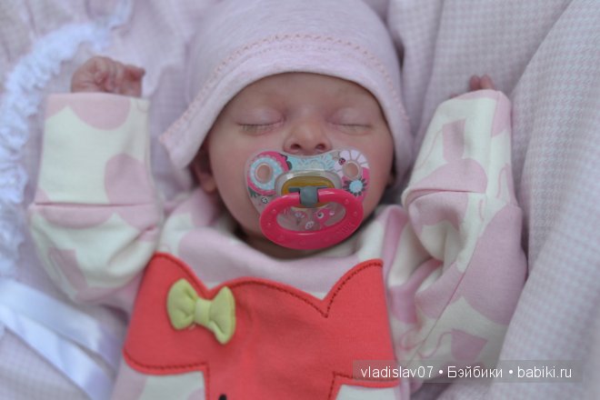 Спящая малышка реборн | Бэйбики Спящая малышка реборн — Куклы Реборн (Reborn): работы мастеров (фото 6)