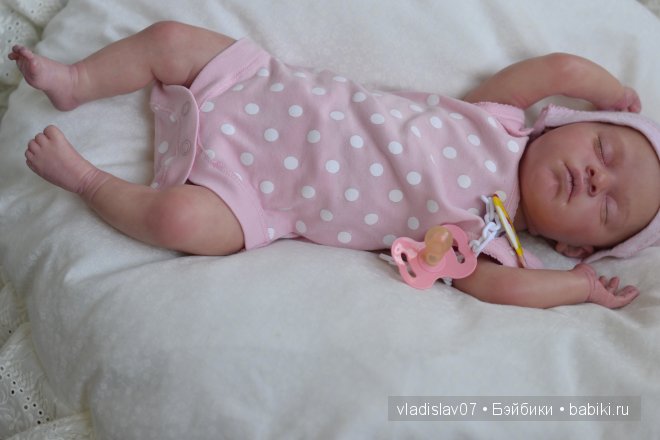 Спящая малышка реборн | Бэйбики Спящая малышка реборн — Куклы Реборн (Reborn): работы мастеров (фото 7)