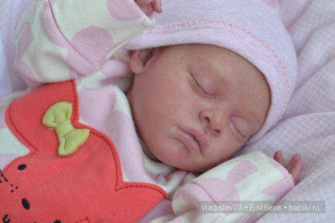 Спящая малышка реборн | Бэйбики Спящая малышка реборн — Куклы Реборн (Reborn): работы мастеров (фото 3)