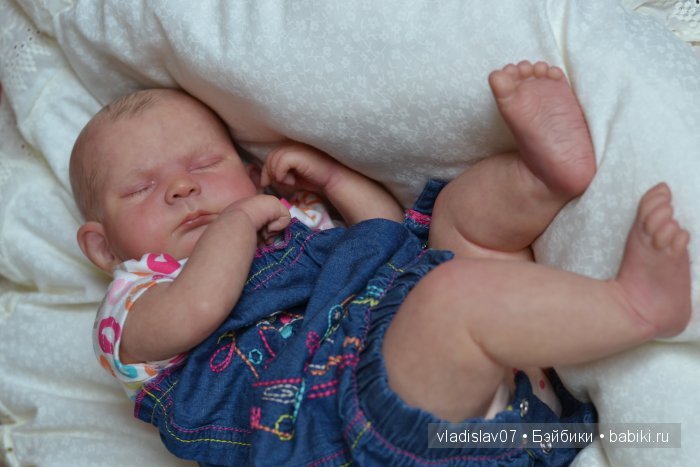 Малышки реборн Sienna Rae и Leelou от скульптора Cassie Brace