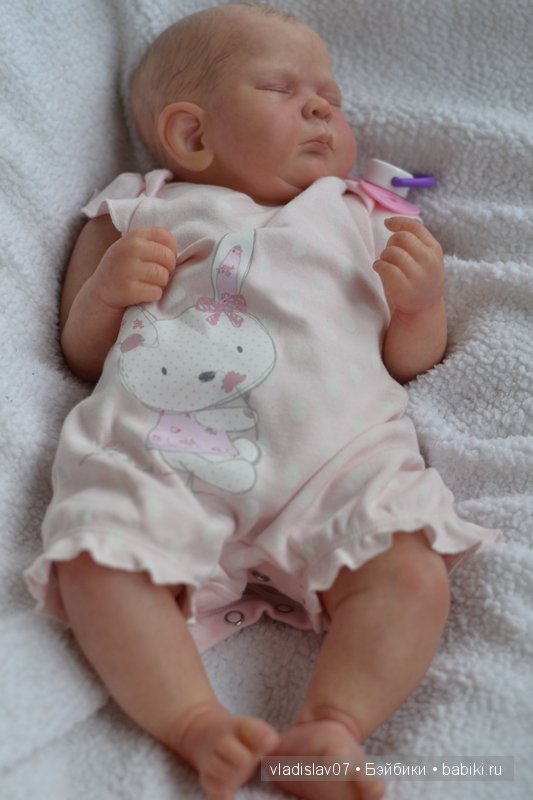 Малышки реборн Sienna Rae и Leelou от скульптора Cassie Brace (фото 3)