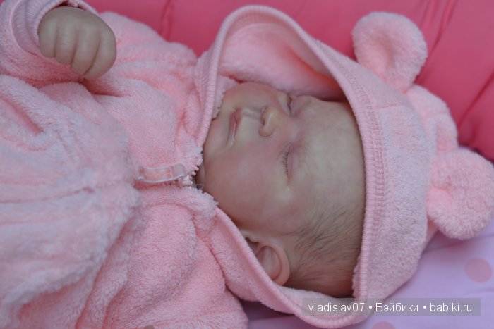 Малышки реборн Sienna Rae и Leelou от скульптора Cassie Brace (фото 8)