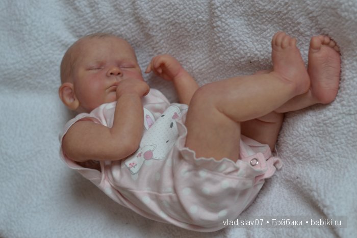 Малышки реборн Sienna Rae и Leelou от скульптора Cassie Brace (фото 10)