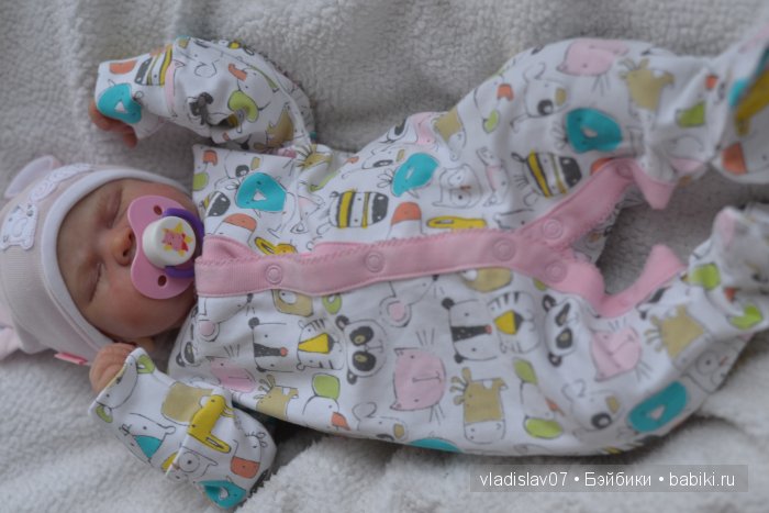 Малышки реборн Sienna Rae и Leelou от скульптора Cassie Brace (фото 9)