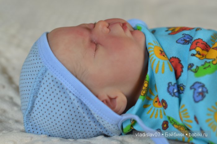 Малютка реборн Феникс от скульптора Cassie Brace, роспись Ольги Астаповской (фото 8)