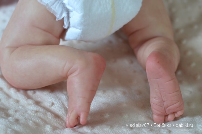 Малютка реборн Феникс от скульптора Cassie Brace, роспись Ольги Астаповской