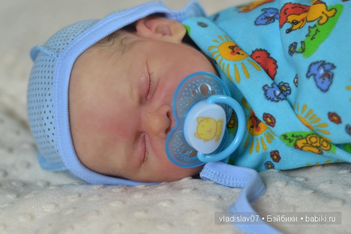 Малютка реборн Феникс от скульптора Cassie Brace, роспись Ольги Астаповской