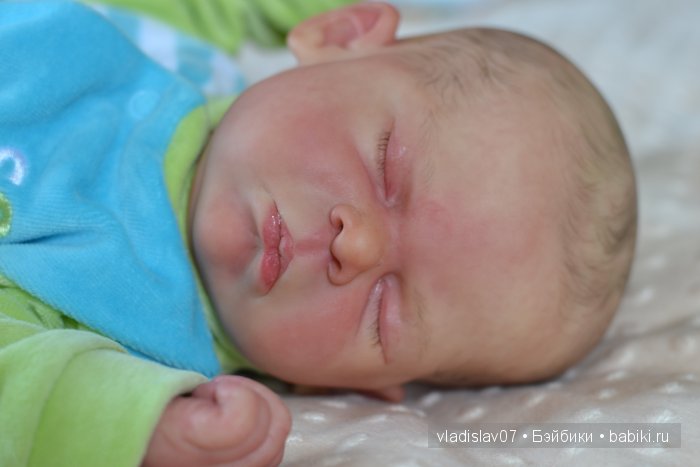 Малютка реборн Феникс от скульптора Cassie Brace, роспись Ольги Астаповской