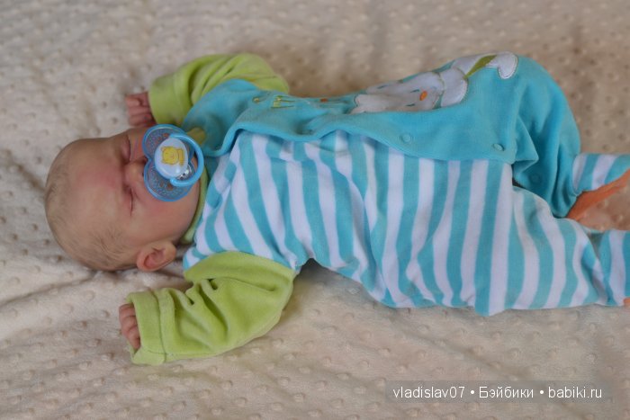 Малютка реборн Феникс от скульптора Cassie Brace, роспись Ольги Астаповской