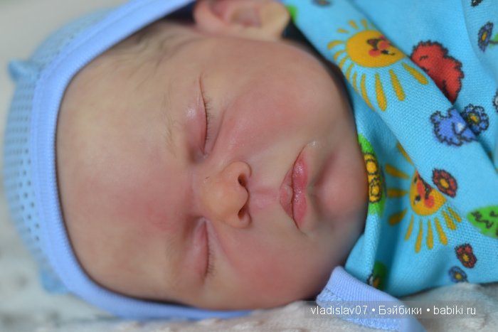 Малютка реборн Феникс от скульптора Cassie Brace, роспись Ольги Астаповской (фото 2)