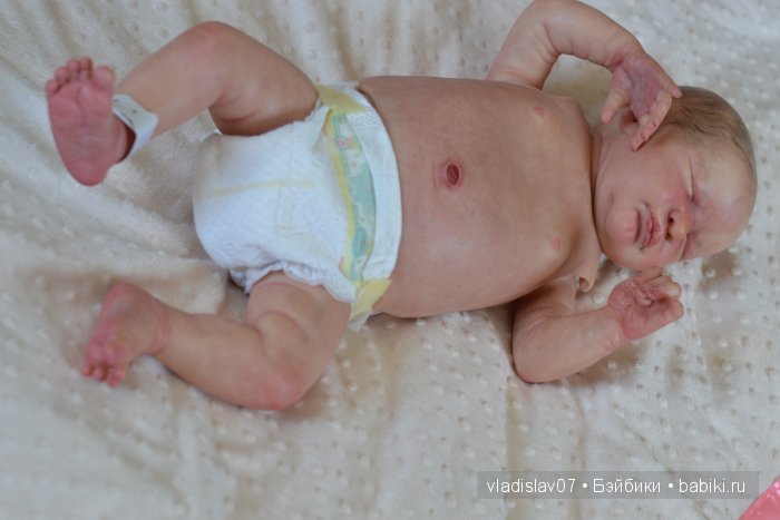 Кукла реборн Serenity от Laura Lee Eagles, роспись Ольги Астаповской (фото 7)