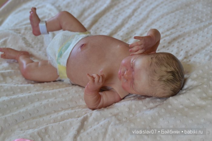 Кукла реборн Serenity от Laura Lee Eagles, роспись Ольги Астаповской (фото 9)