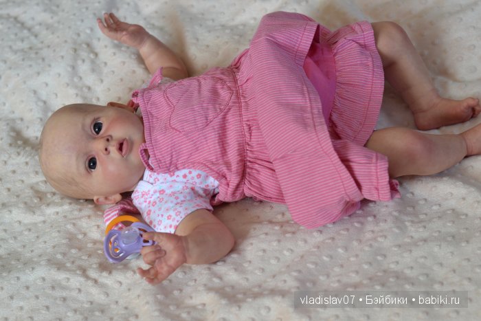 Любимка Танюша, кукла реборн. Художник Ольга Астаповская (фото 6)