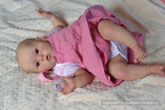 Любимка Танюша, кукла реборн. Художник Ольга Астаповская