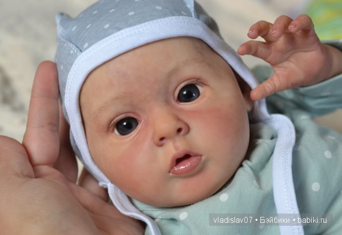 Любимка Танюша, кукла реборн. Художник Ольга Астаповская