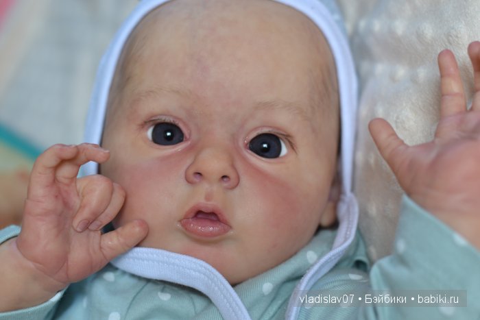 Любимка Танюша, кукла реборн. Художник Ольга Астаповская