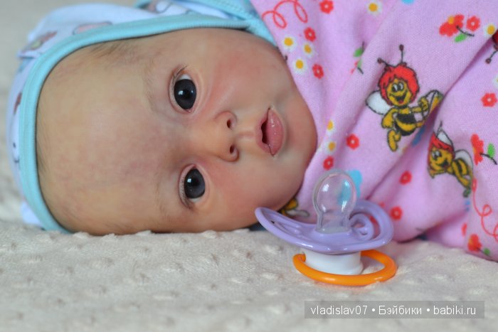 Любимка Танюша, кукла реборн. Художник Ольга Астаповская