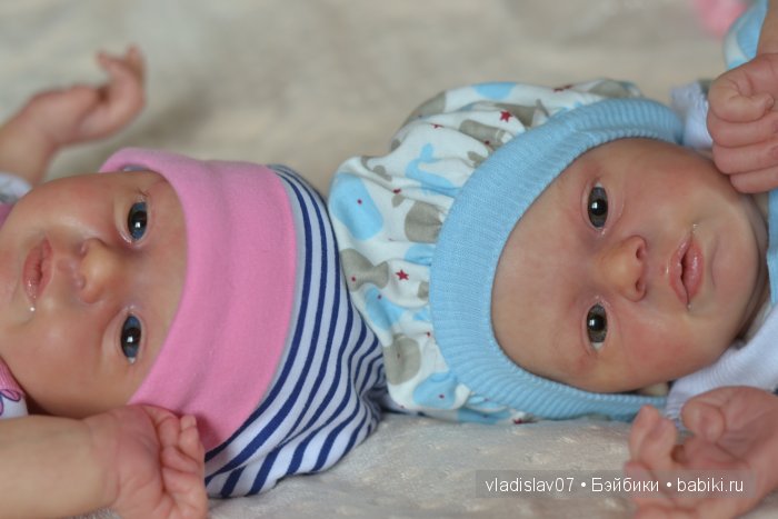 Малыши реборн, девочка и мальчик (фото 3)