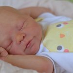 Спящая улыбашечка реборн Lillesol от Sabine Altenkirch