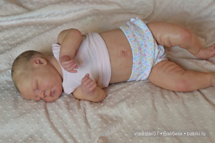 Кукла реборн Шарлотта скульптора Никки Джонстон