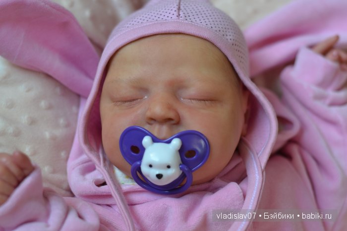 Кукла реборн Шарлотта скульптора Никки Джонстон