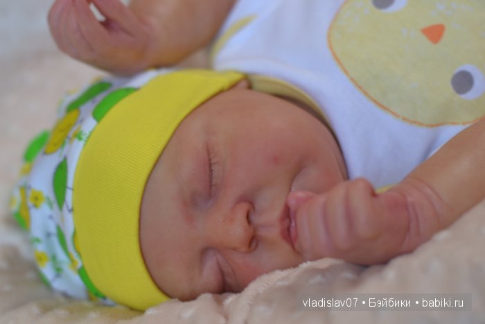 Кукла реборн Шарлотта скульптора Никки Джонстон