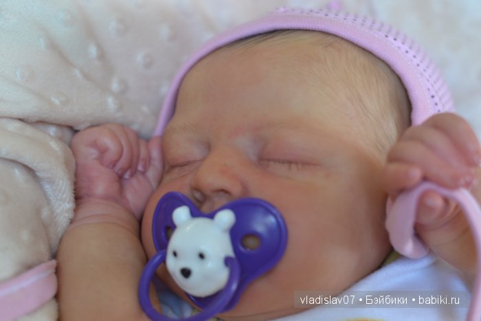 Кукла реборн Шарлотта скульптора Никки Джонстон