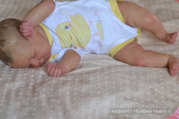 Кукла реборн Шарлотта скульптора Никки Джонстон (фото 9)