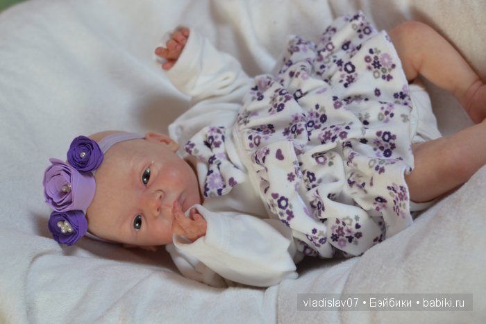 Малышка реборн Lindea от Гудрун Legler (фото 6)