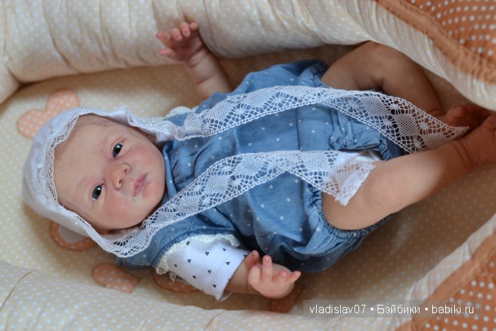 Малышка реборн Lindea от Гудрун Legler (фото 9)