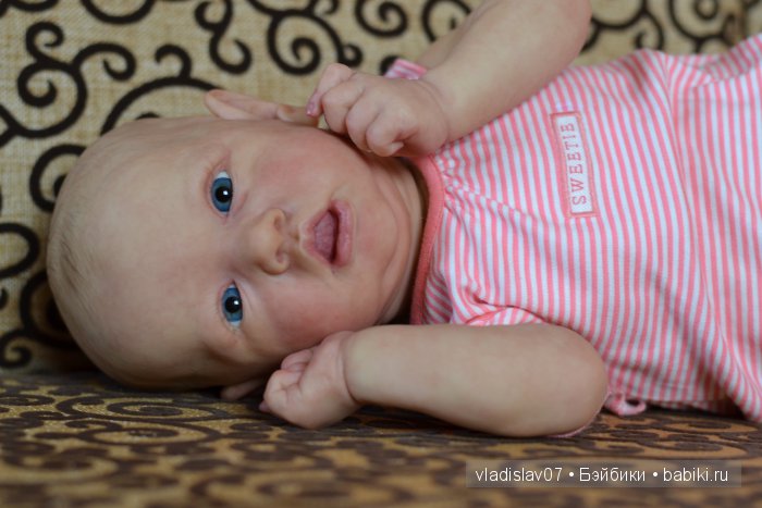 Кукла реборн Saskia by Bonnie Brown