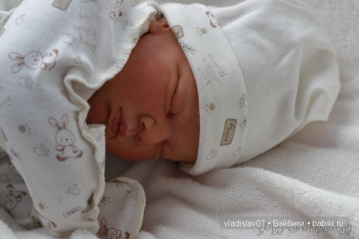 Куколки реборн в образе новорожденных крох