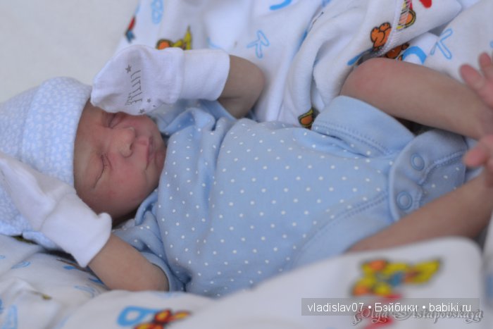 Куколки реборн в образе новорожденных крох (фото 7)