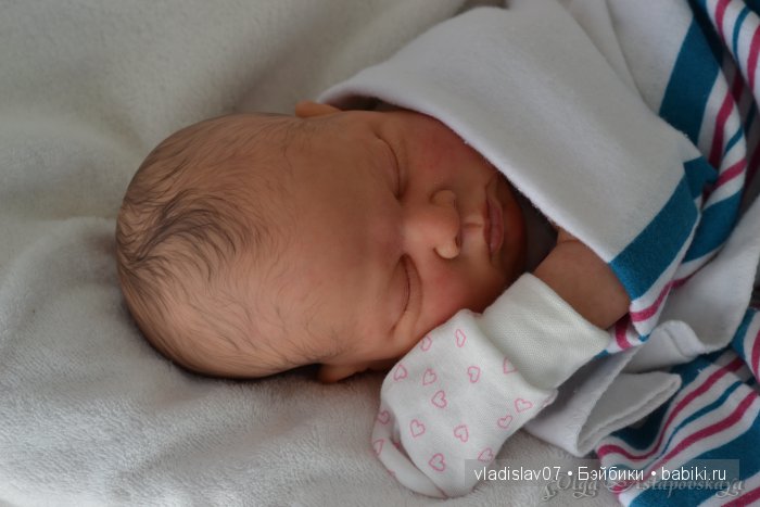 Куколки реборн в образе новорожденных крох