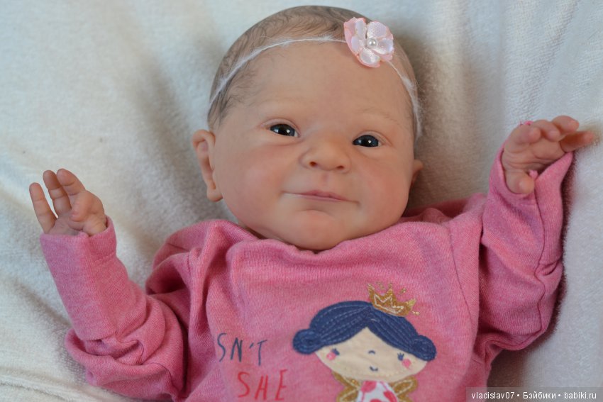 Кукла реборн Smilla by Sabine Altenkirch