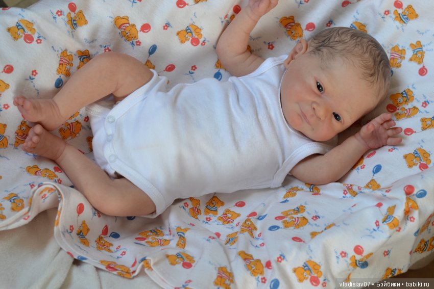 Кукла реборн Smilla by Sabine Altenkirch