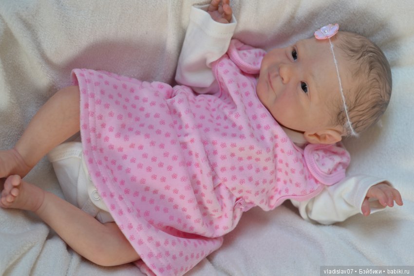 Кукла реборн Smilla by Sabine Altenkirch (фото 5)